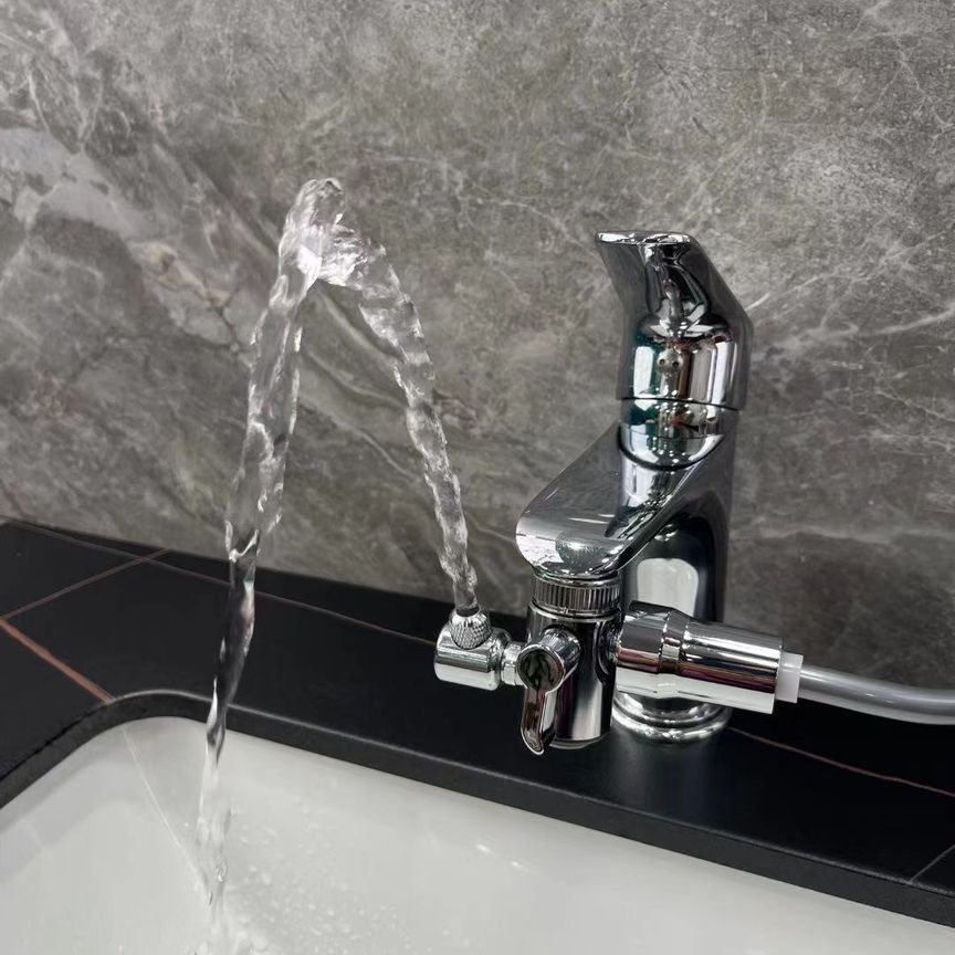Shampoo Wasserhahn Verlängerung Universell Drehbar Längende Waschbecken Wasserhahn Dusche
