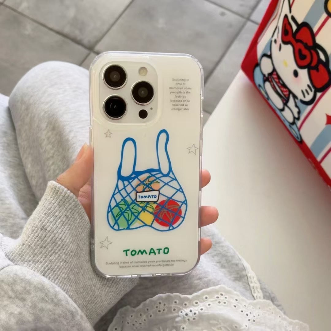 Sandsberg | Tomato Designer Hülle für iPhone mit Charm