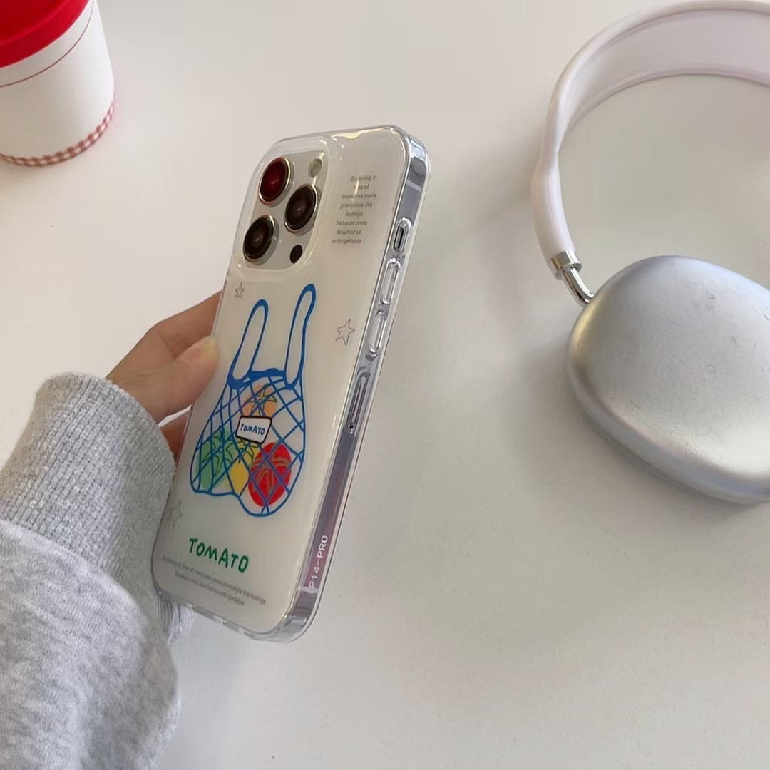 Sandsberg | Tomato Designer Hülle für iPhone mit Charm