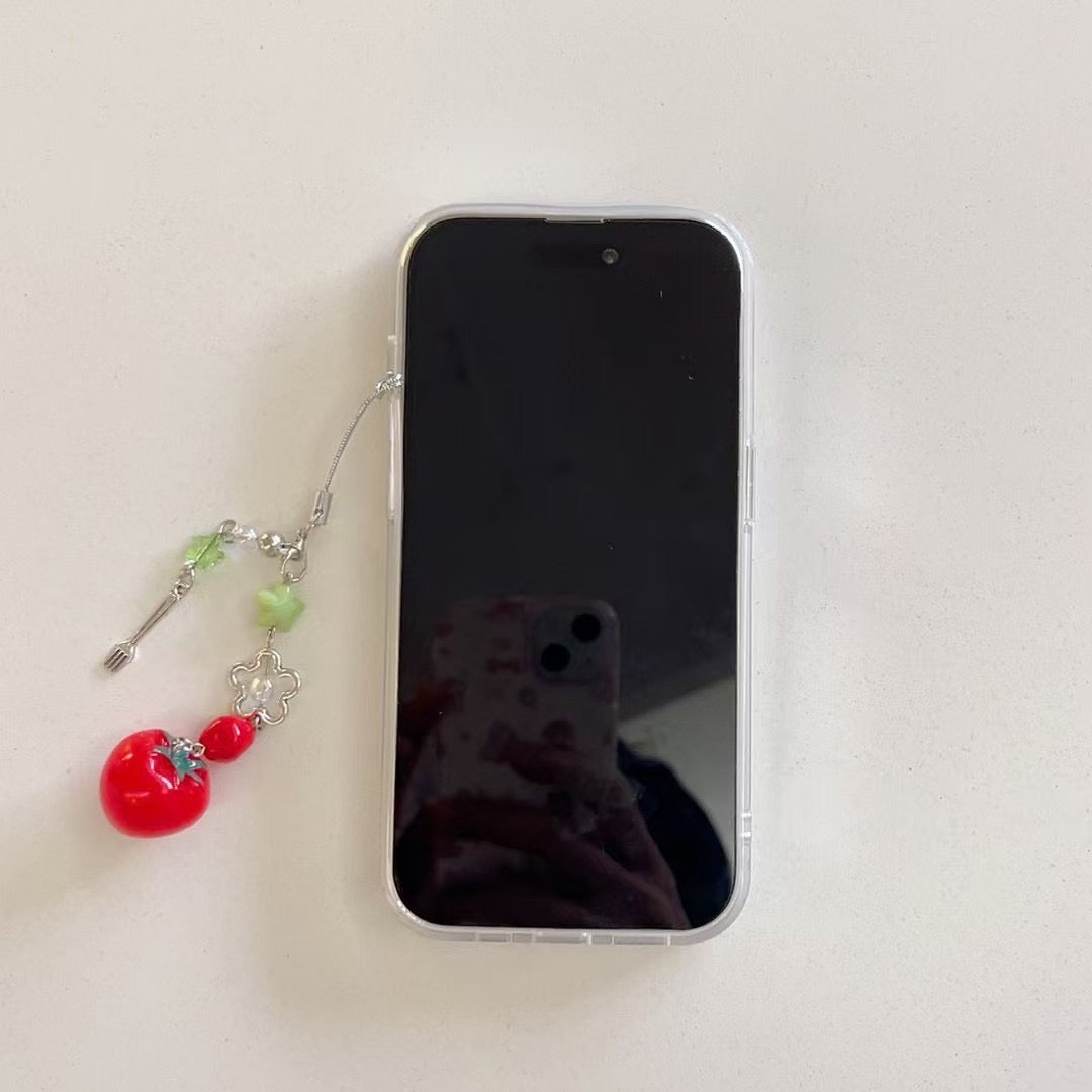 Sandsberg | Tomato Designer Hülle für iPhone mit Charm