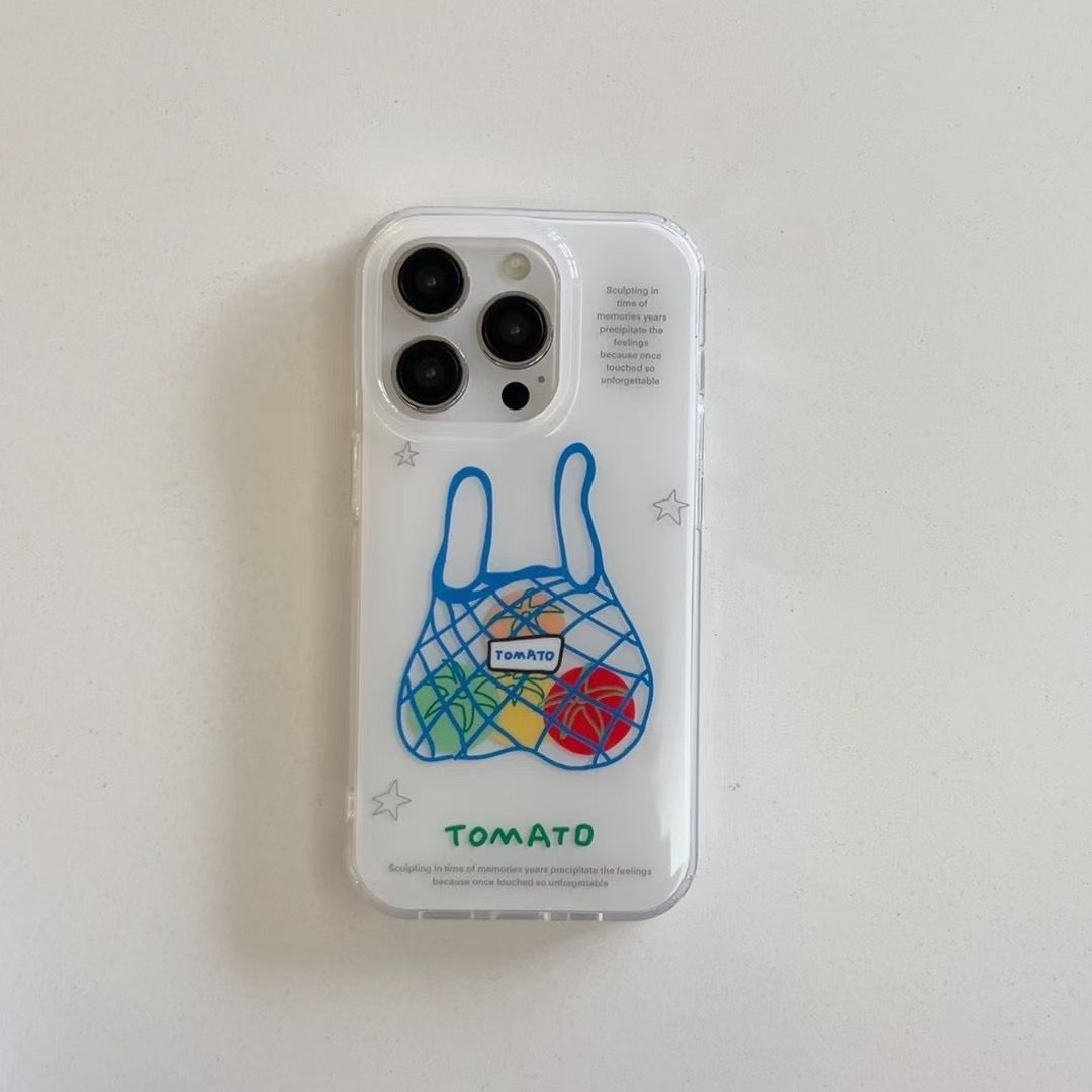 Sandsberg | Tomato Designer Hülle für iPhone mit Charm