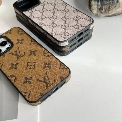 Sandsberg | Luxuriöse Marken-Designer-Ledertasche für iPhone