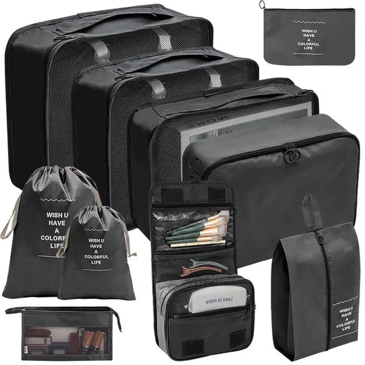 10 Stück/Set Reisetaschen Organizer für Gepäckkoffer