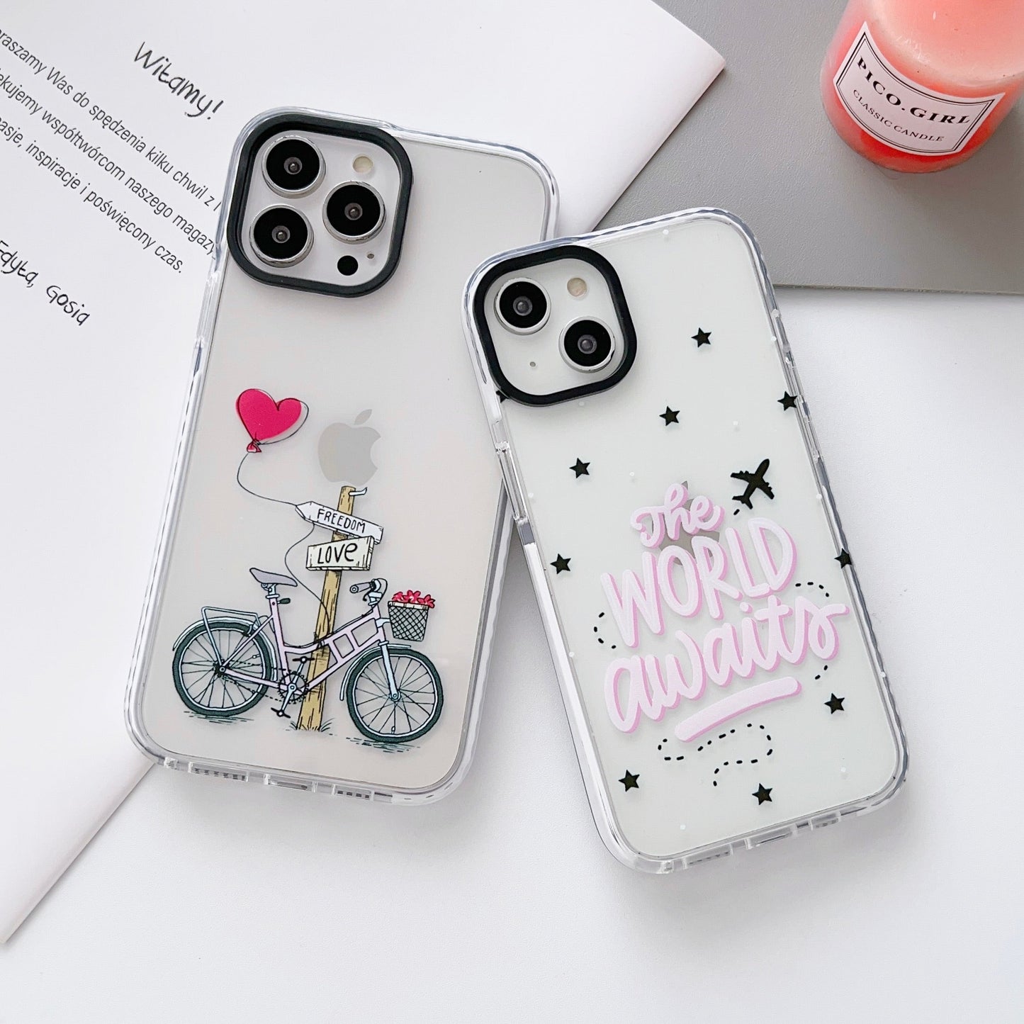 Sandsberg | iPhone Schlagfestes Silikon Case ( Liebe Freiheit )