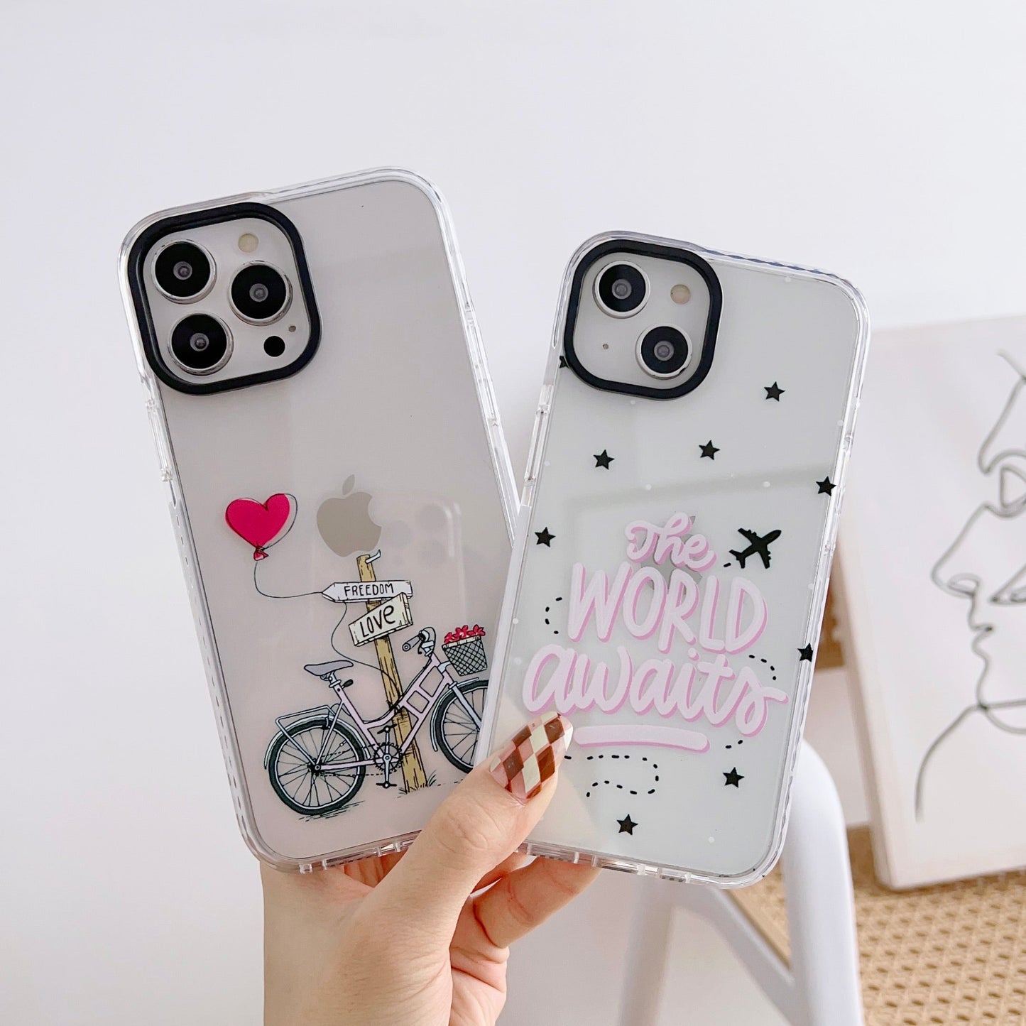 Sandsberg | iPhone Schlagfestes Silikon Case ( Liebe Freiheit )