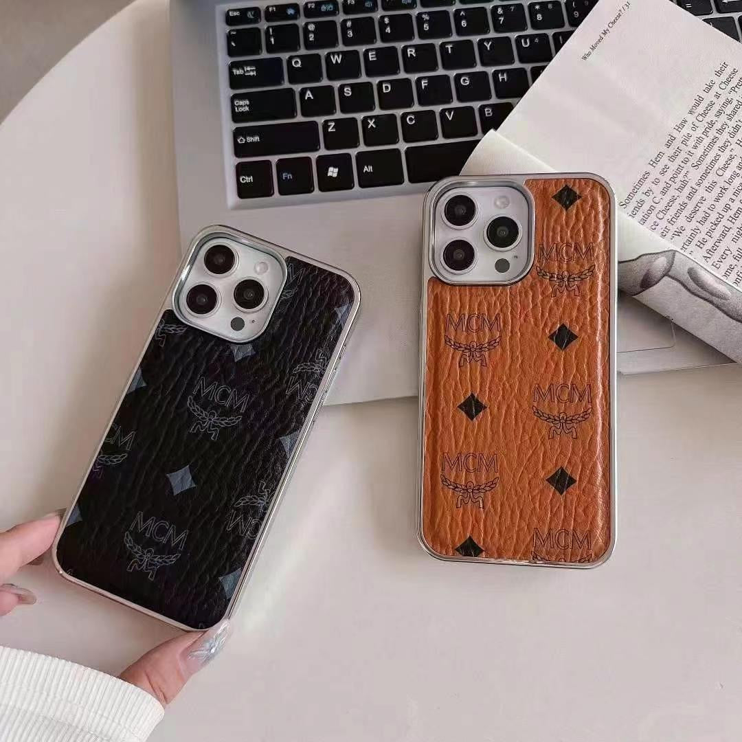 Sandsberg | Designer Prägung Lederetui für iPhone