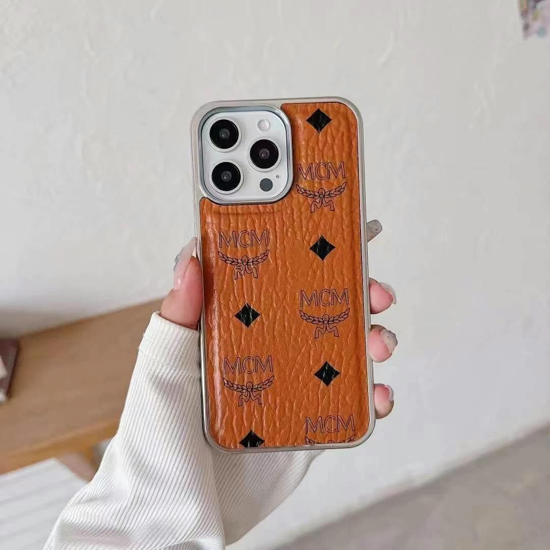 Sandsberg | Designer Prägung Lederetui für iPhone