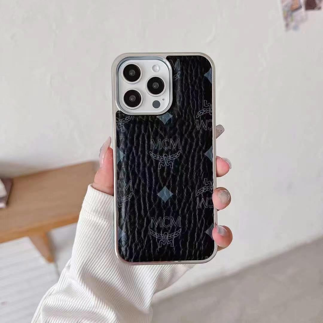 Sandsberg | Designer Prägung Lederetui für iPhone