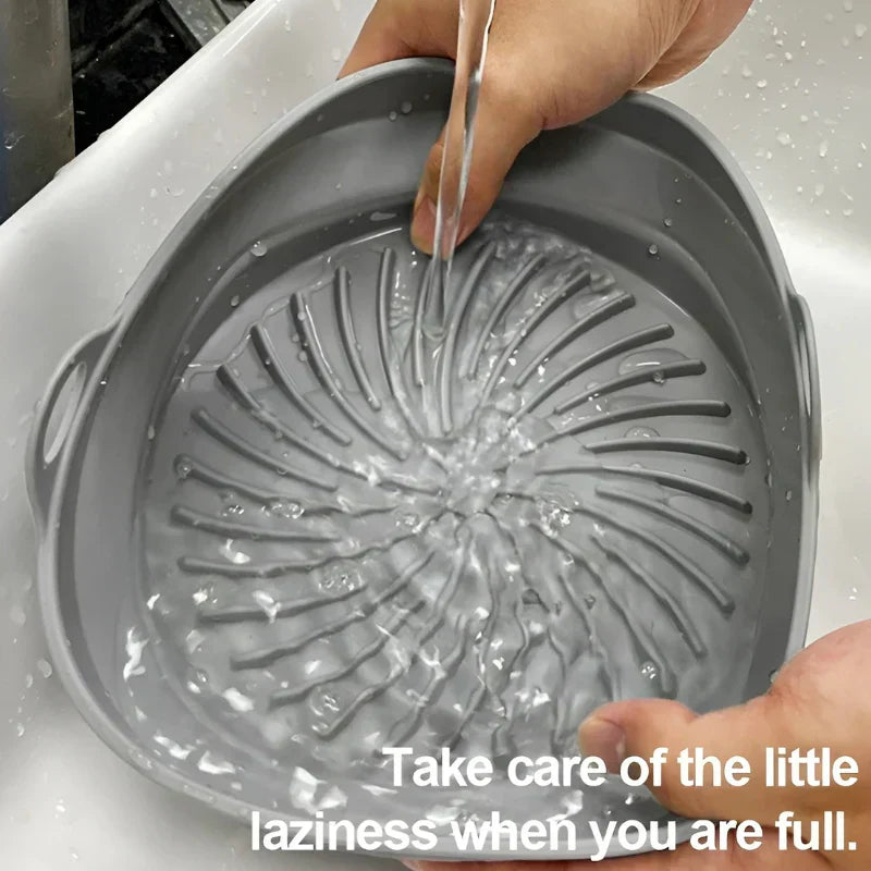 Sandsberg | Hitzebeständiger Silikon-Einsatz für Heißluftfritteusen mit Antihaft-Beschichtung