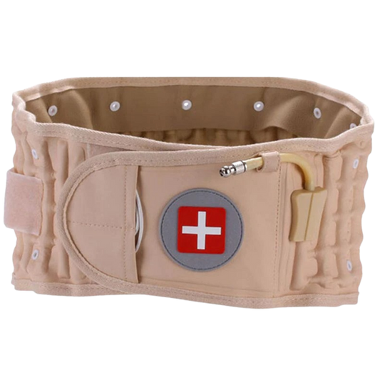 Aufblasbarer Dekompressionsgurt zur Unterstützung des unteren Rückens