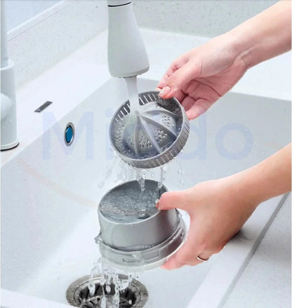 Sandsberg | Elektrische Zitruspresse mit Saftauffangbehälter – Für frischen Saft in Sekundenschnelle