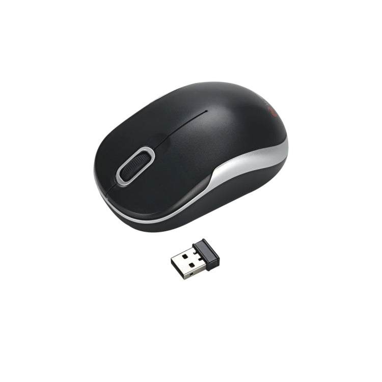 Sandsberg | MC Saite MC-61CB 2.4GHz Wireless Maus + 22-Tasten Zahlenblock Tastatur mit USB-Empfänger Set für Computer PC Laptop (Schwarz)