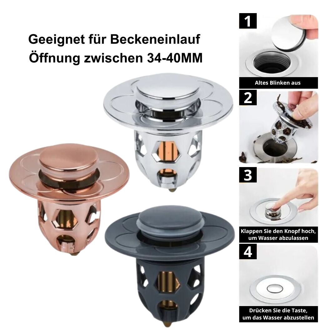 in-1 Universeller Abflussstopfen