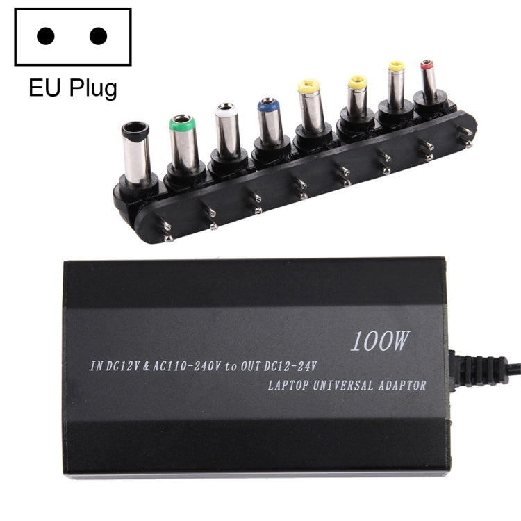 Sandsberg | Laptop Notebook Power 100W Universal Charger mit Autoladegerät & AC-Netzadapter & 8 Netzadapter & 1 USB-Port für Samsung, Sony, Asus, Acer, IBM, HP, DELL, EU-Stecker