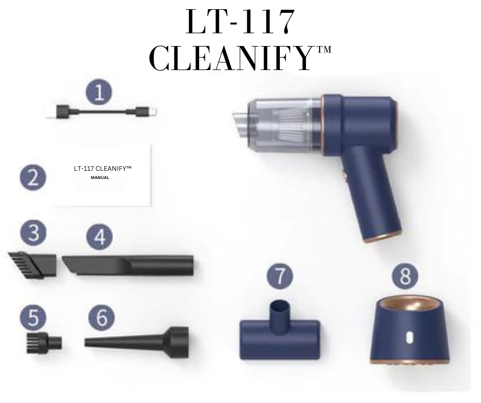 LT-117 Cleanify™ Handstaubsauger