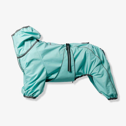 Sandsberg | Hund Outdoor Jacke Wasserdicht Verstellbarer Hunderegenmantel