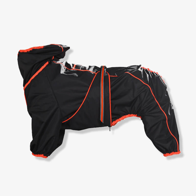 Sandsberg | Hund Outdoor Jacke Wasserdicht Verstellbarer Hunderegenmantel