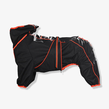 Sandsberg | Hund Outdoor Jacke Wasserdicht Verstellbarer Hunderegenmantel
