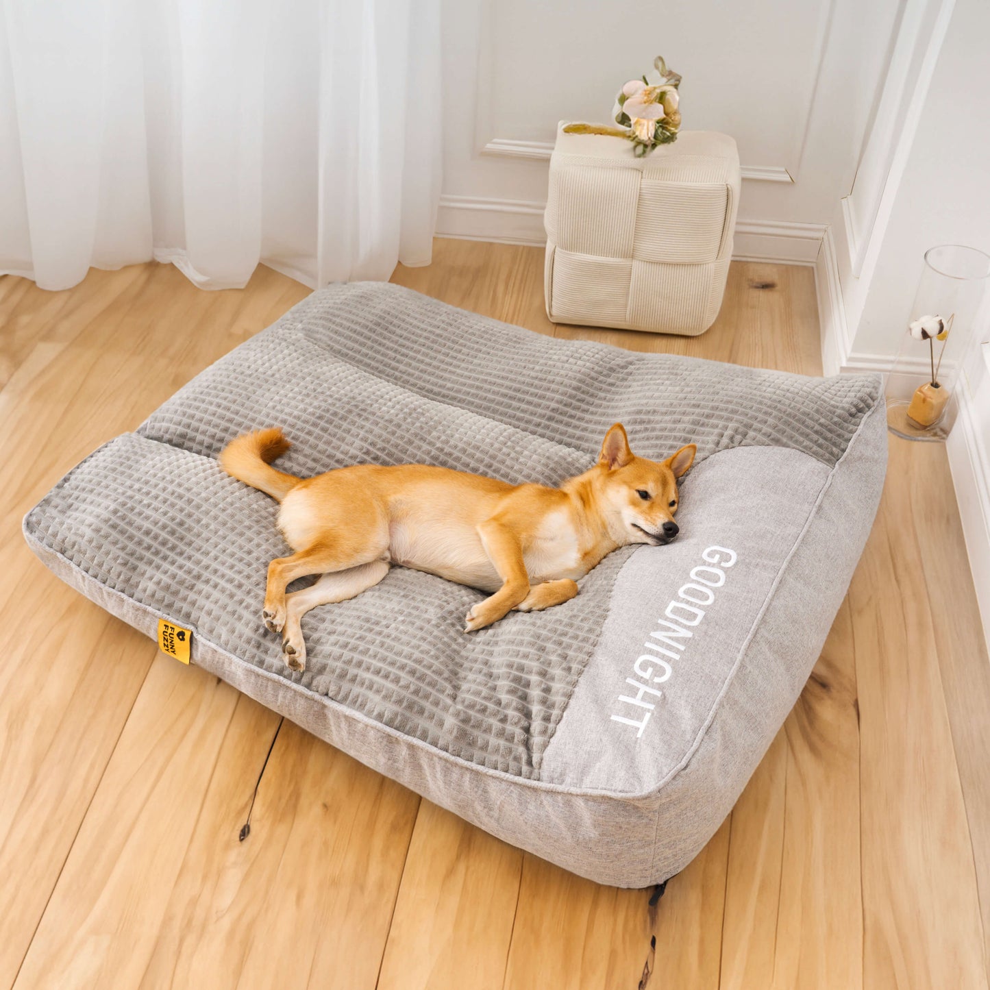 Bettdecke - Großes Dickes Kratzfestes Wirbelsäulenschutz Hundekissenbett