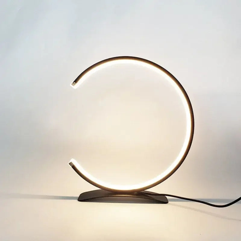 Moderne LED-Dimmlampe mit Touch-Steuerung – Schreibtischlampe im minimalistischen Design, energiesparend und stufenlos dimmbar