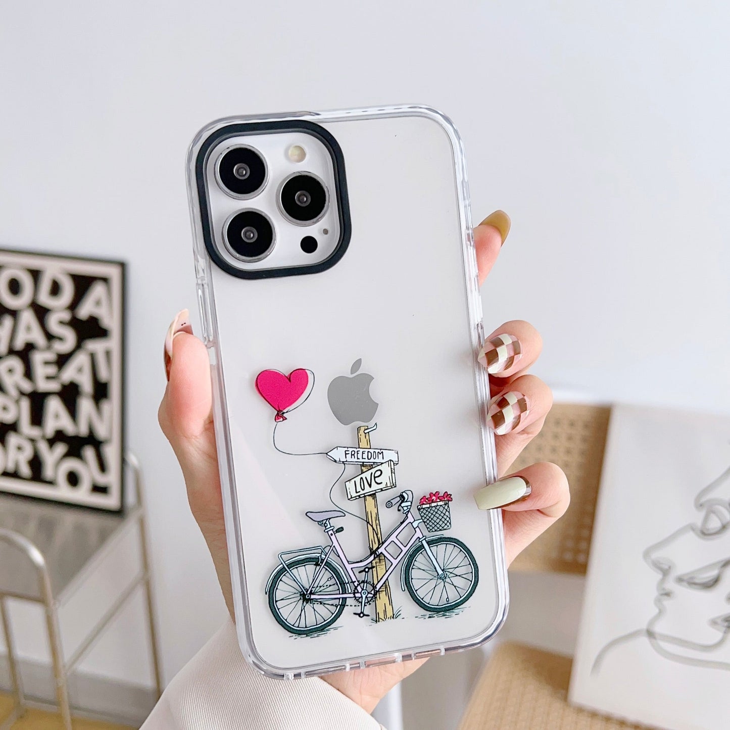 Sandsberg | iPhone Schlagfestes Silikon Case ( Liebe Freiheit )