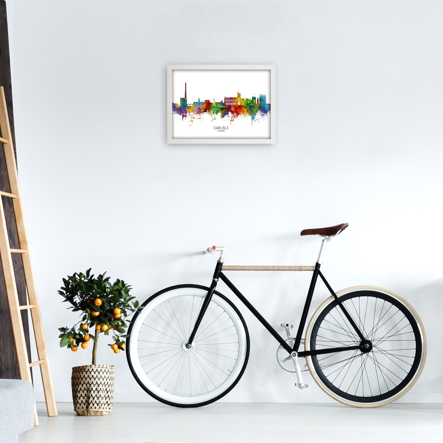 Sandsberg | Carlisle England Skyline Kunstdruck