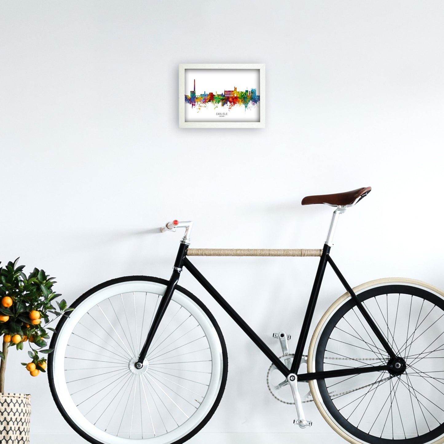 Sandsberg | Carlisle England Skyline Kunstdruck