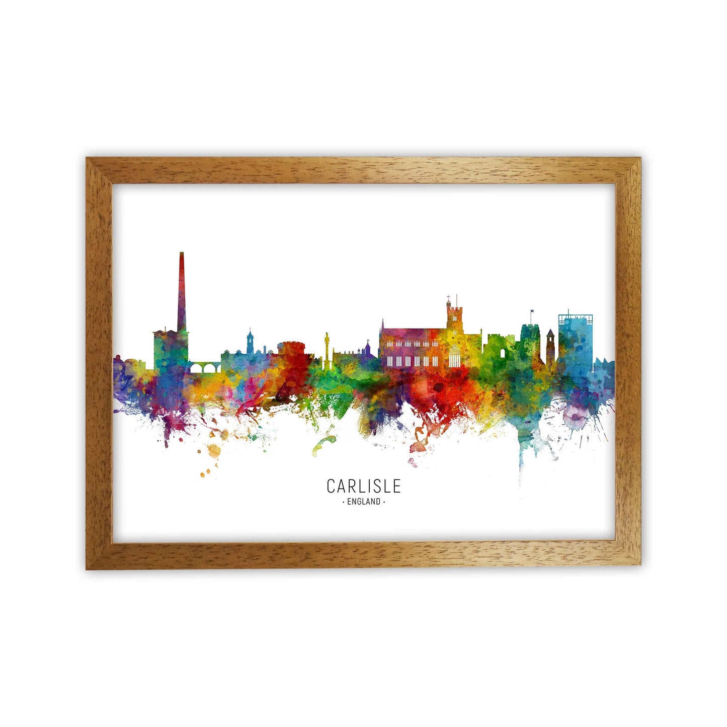 Sandsberg | Carlisle England Skyline Kunstdruck