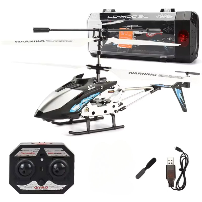 Sandsberg | Unverwüstlicher 3,5CH RC Hubschrauber Mini RC Hubschrauber mit Gyroskop Karminrot