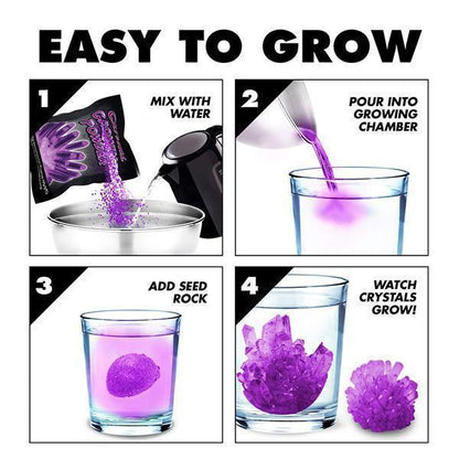 Magic Crystal Growing Jar Kit (Verschillende Kleuren En Berichten)