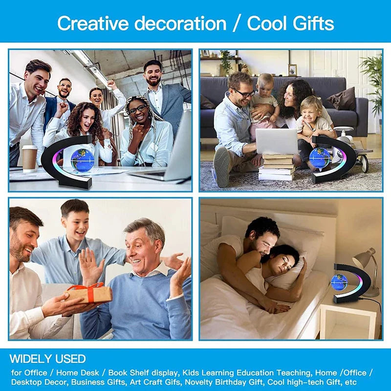 Sandsberg | Magnetische Levitation Globus Ornament