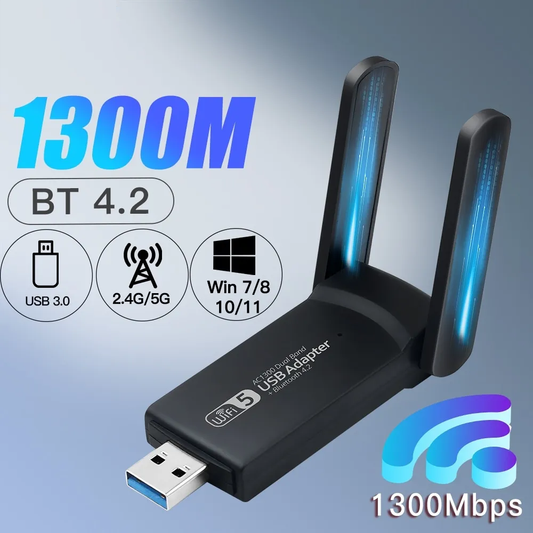 Sandsberg™ WLAN-USB-Adapter | Drahtloser Netzwerkkartenempfänger