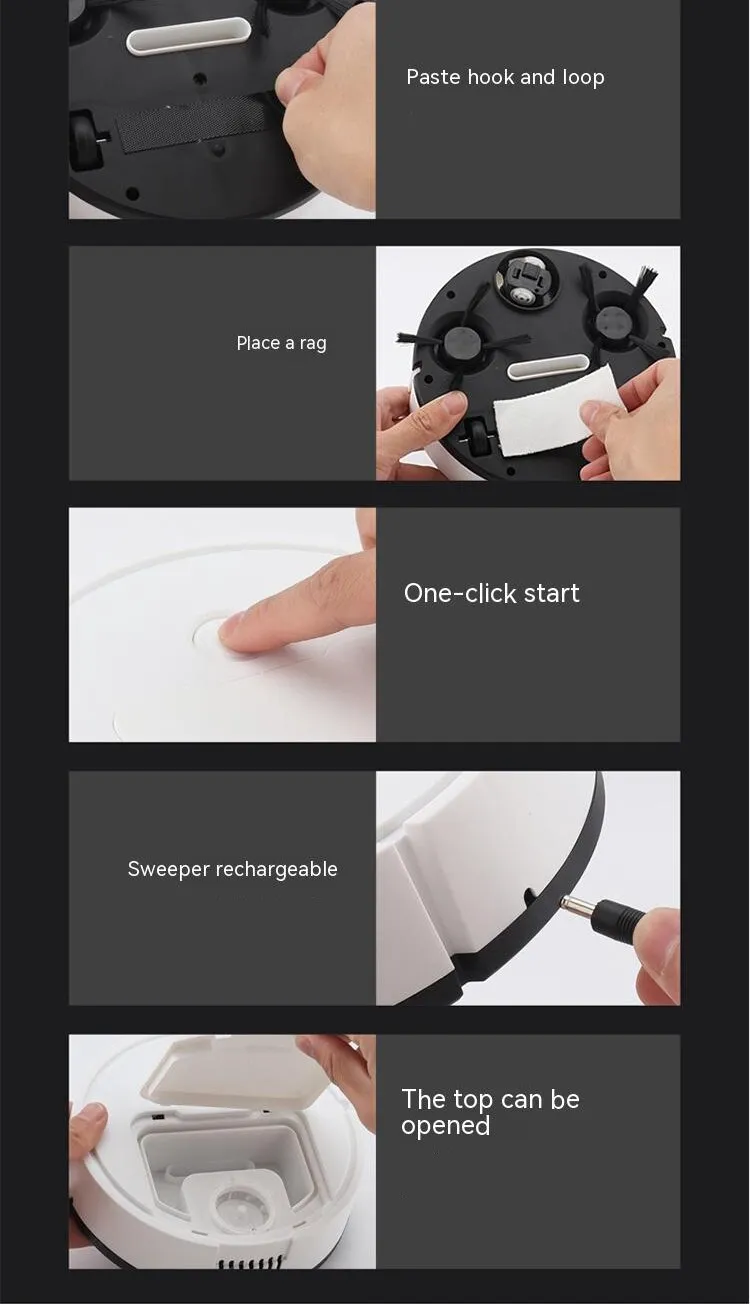 Mini-Roboter-Staubsauger | All-in-one intelligentes Gerät