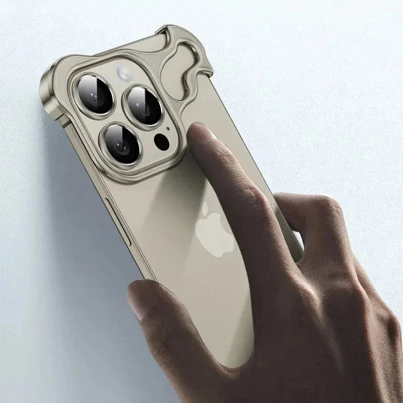 Metallrandloses iPhone Bumper Case