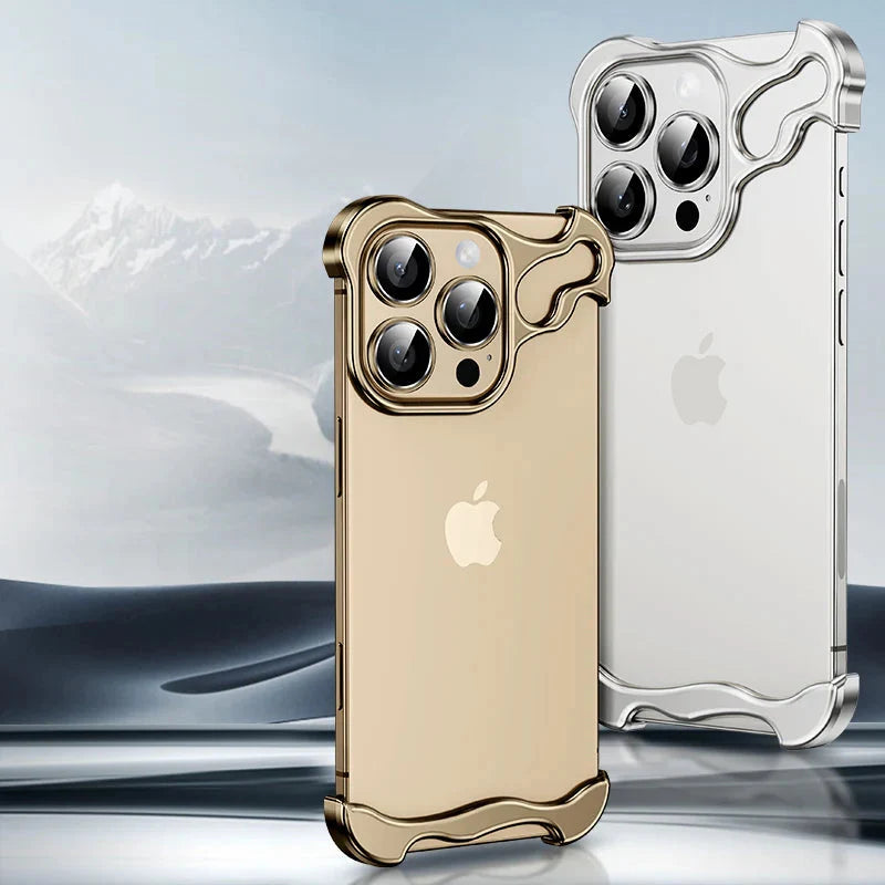 Metallrandloses iPhone Bumper Case