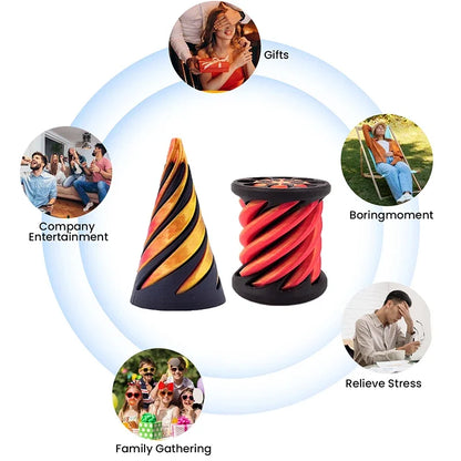 Sandsberg | Mini Vortex Faden Illusion Fidget Spielzeug 2PCS