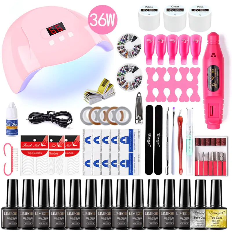 Poly-Nagel-Gel-Set