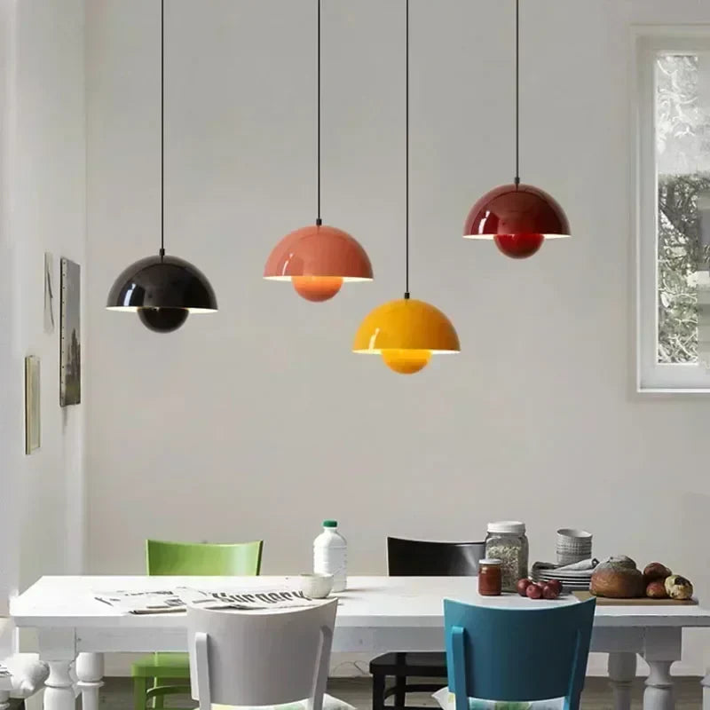LuminaChamp | Moderne Kronleuchter | Nordic LED Beleuchtung für Esstisch | Stilvolle Heimdekoration Hängeleuchte