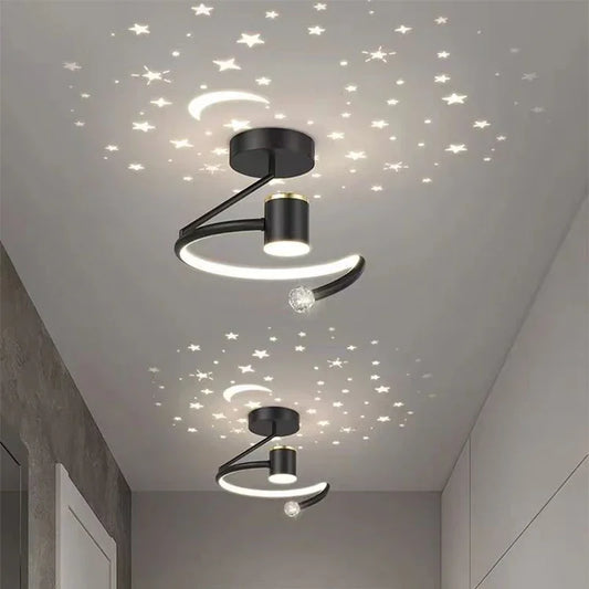 Sandsberg | LED-Deckenlampen mit Sternenhimmel – Modernes Pendelleuchtendesign für Kinderzimmer und Wohnzimmer