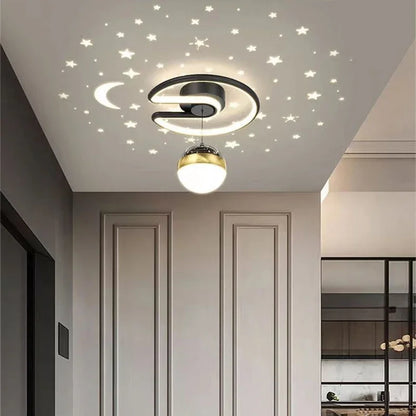 Sandsberg | LED-Deckenlampen mit Sternenhimmel – Modernes Pendelleuchtendesign für Kinderzimmer und Wohnzimmer