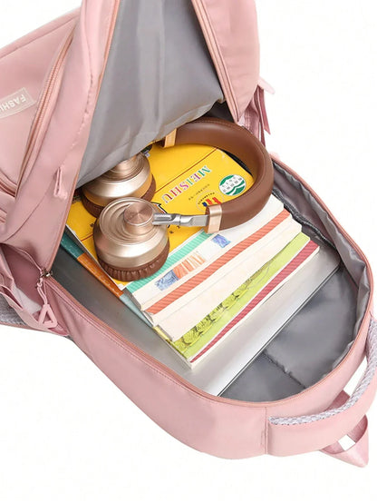 Sandsberg | Wasserdichter Pinker Mädchen-Rucksack mit Laptopfach – Stilvolle & Praktische Schultasche