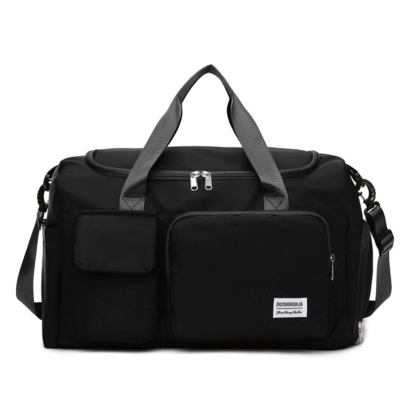 Multi-Taschen Reisetasche, Sport- und Gymnastik-Duffle mit separatem Schuhfach