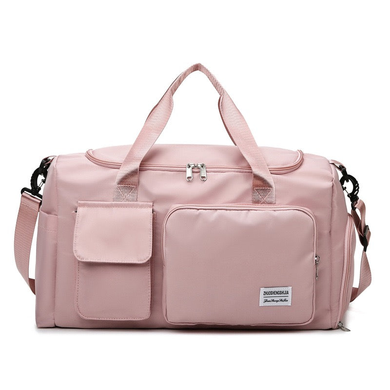 Multi-Taschen Reisetasche, Sport- und Gymnastik-Duffle mit separatem Schuhfach