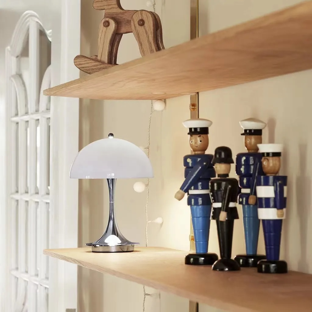 Kleine Pilz Tischlampe