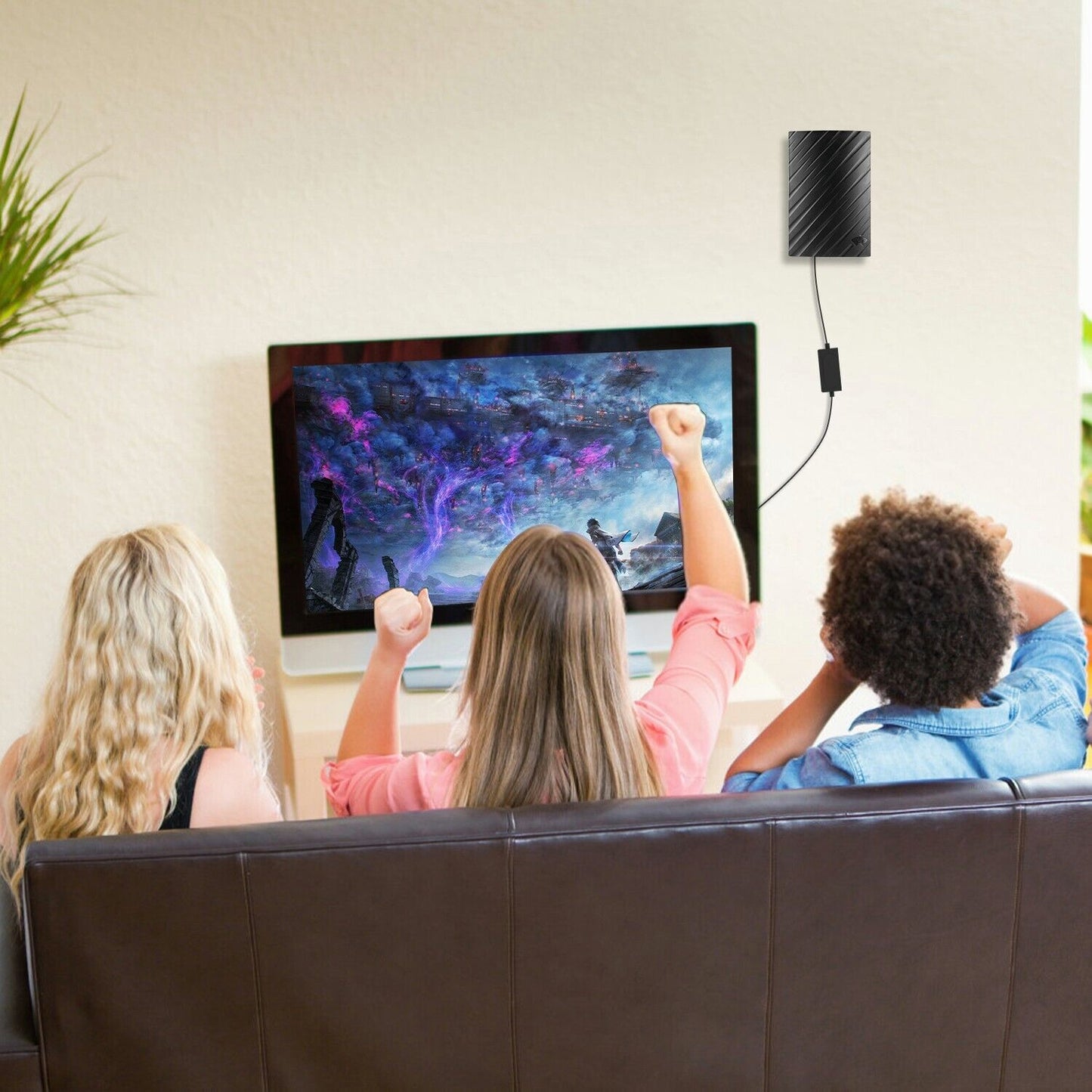 Langstrecken Innen HDTV 4k Digitalantenne 600