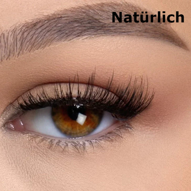 Stilvolle magnetische Wimpern