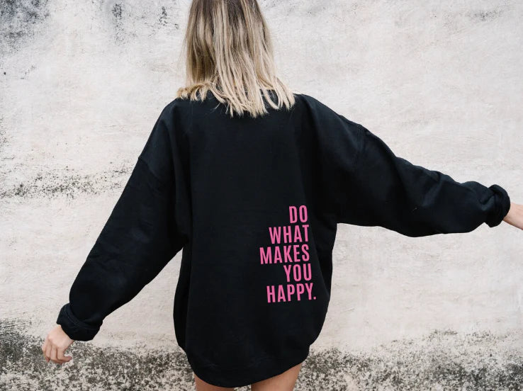 Glücklicher Hoodie