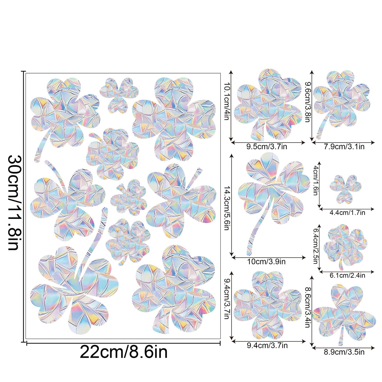 Sandsberg | Regenbogen Fenster Sticker