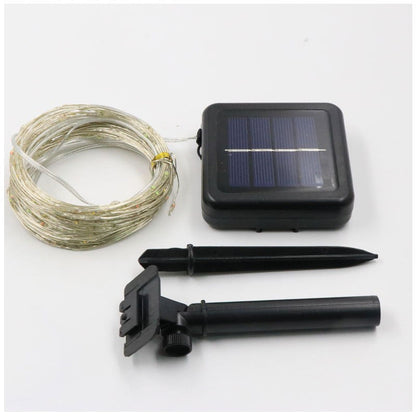 Sandsberg | Wasserfeste Lichterkette mit Solarenergie