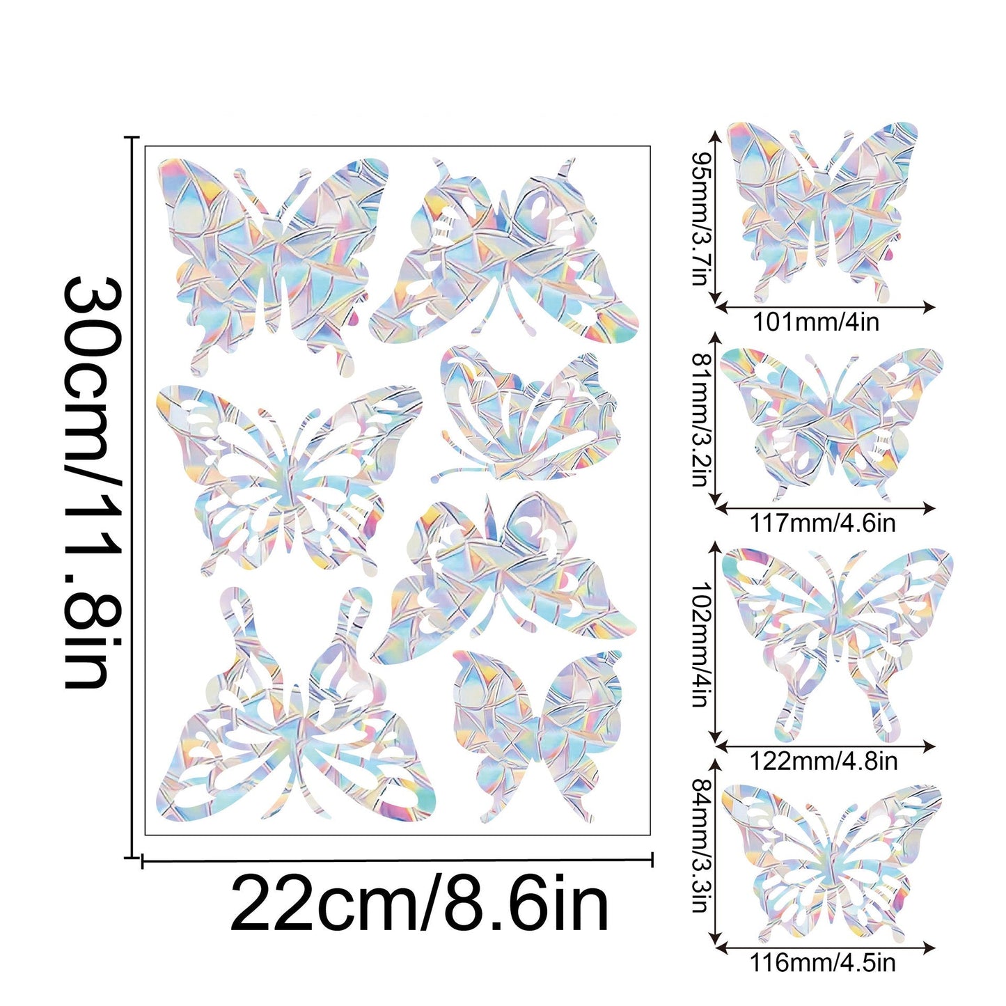 Sandsberg | Regenbogen Fenster Sticker